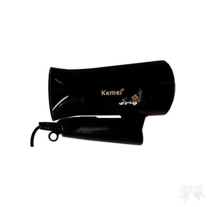 Kemei Hair Dryer KM-368 / Hair dryer lipat mini travel praktis