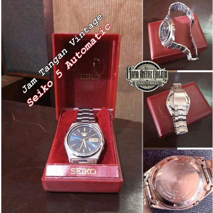 Jam Tangan Vintage Seiko 5 Automatic (Second)