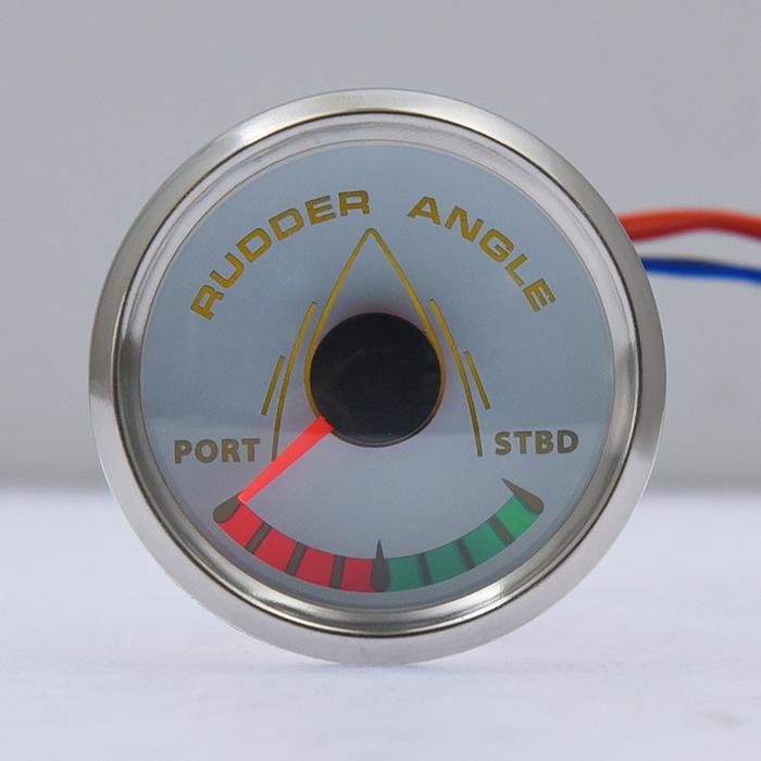 52mm Rudder Angle Gauge With Rudder Angle Sensor Boat Marine Rudder