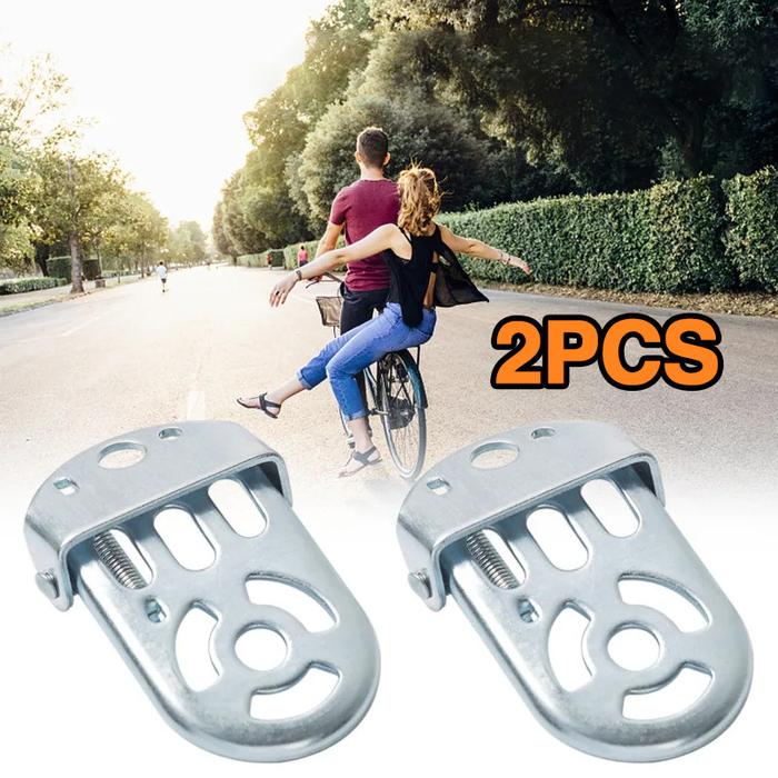 2PCS Jalu Sepeda Pedal Belakang / Jalu Lipat Sepeda / Sepeda Pijakan Lipat Boncengan Jalu Kaki Seped