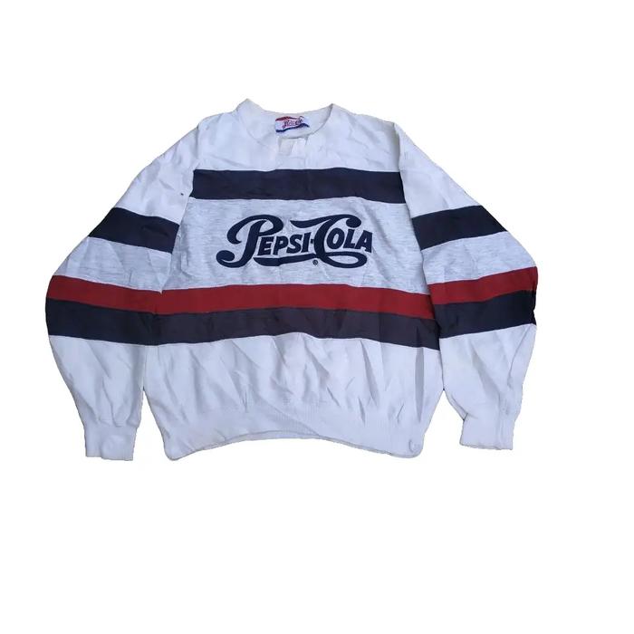 jaket crewneck second pepsi cola vintage