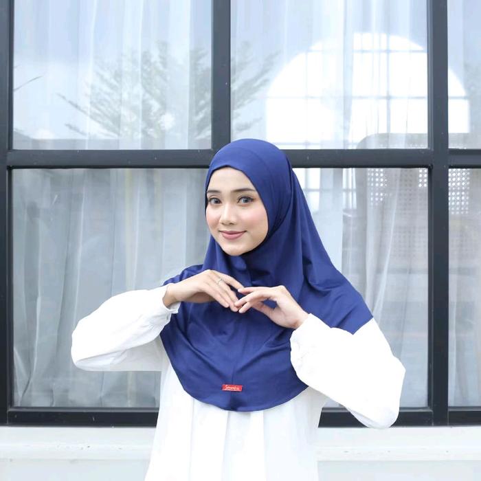 Zaida Hijab Zaidah Non Pet - Jersey Premium Ringan & Bernapas Cocok untuk Olahraga Sehari-hari Jilba
