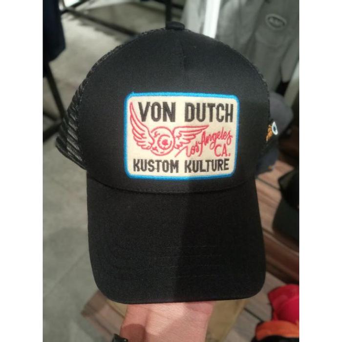 TOPI VON DUTCH ORIGINAL - TRUCKER - BLACK