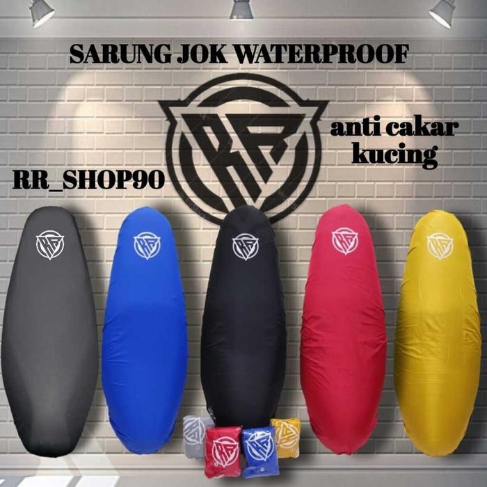 SARUNG JOK MOTOR WATERPROOF ANTI CAKAR KUCING