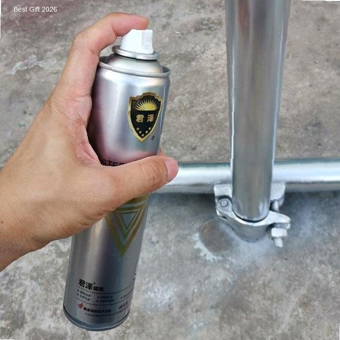 【Penawaran terbatas waktu】350 ML Chrome Spray Paint / Cat chrome /Anti Karat Warna Stainless / Cat S