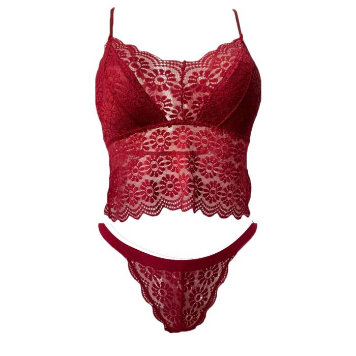 Lydyly - Setelan Bikini Renda Sexy | BH Fashion Renda Lingerie Import Bralette YN224S