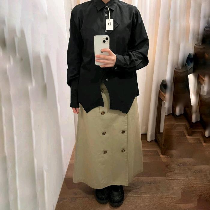 Tricot Comme de Garcons Trench Skirt / Rok