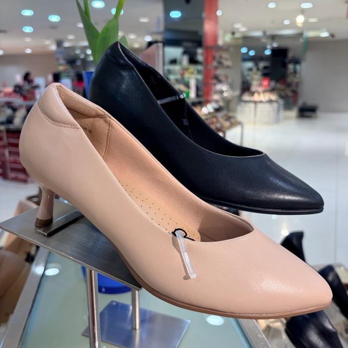 Sepatu kerja wanita Be bob heels 5 cm bahan sintetis sol stileto ringan dan empuk ukuran 36-40