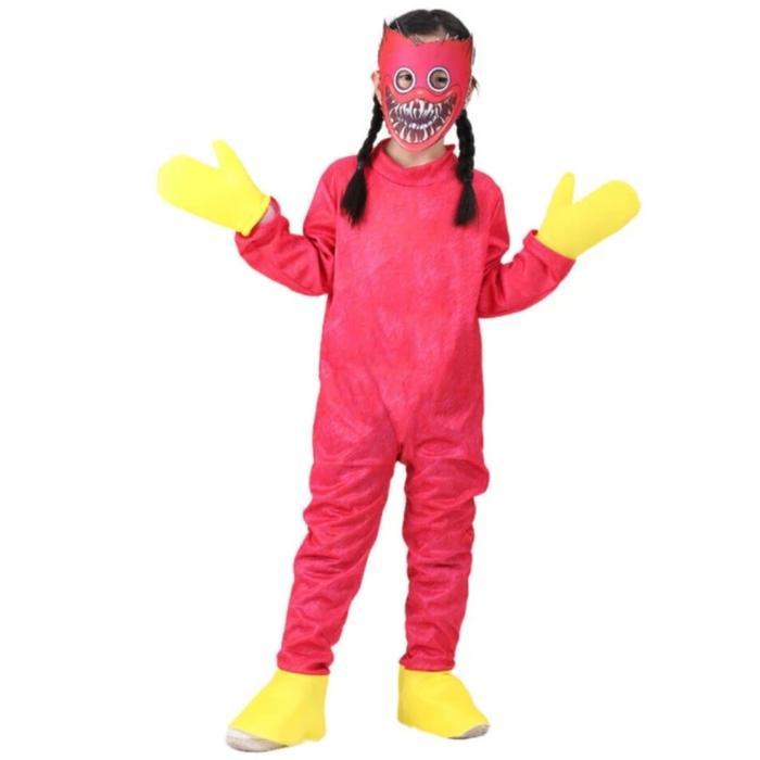 MURAH huggy wuggy costume poppy play time pink kostum huggy wuggy anak