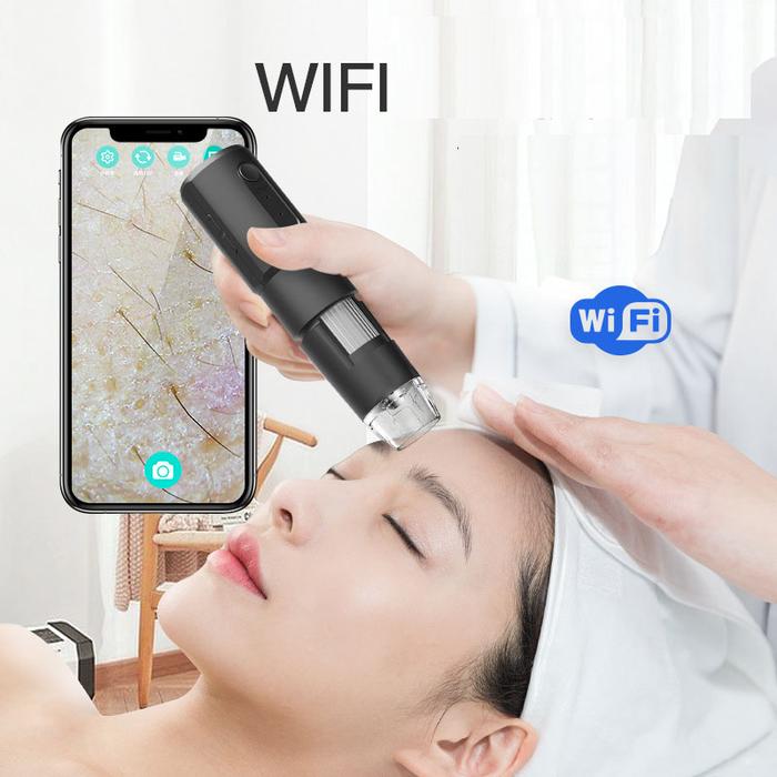 Wireless WiFi Connection 1000X Electron Microscope High-definition