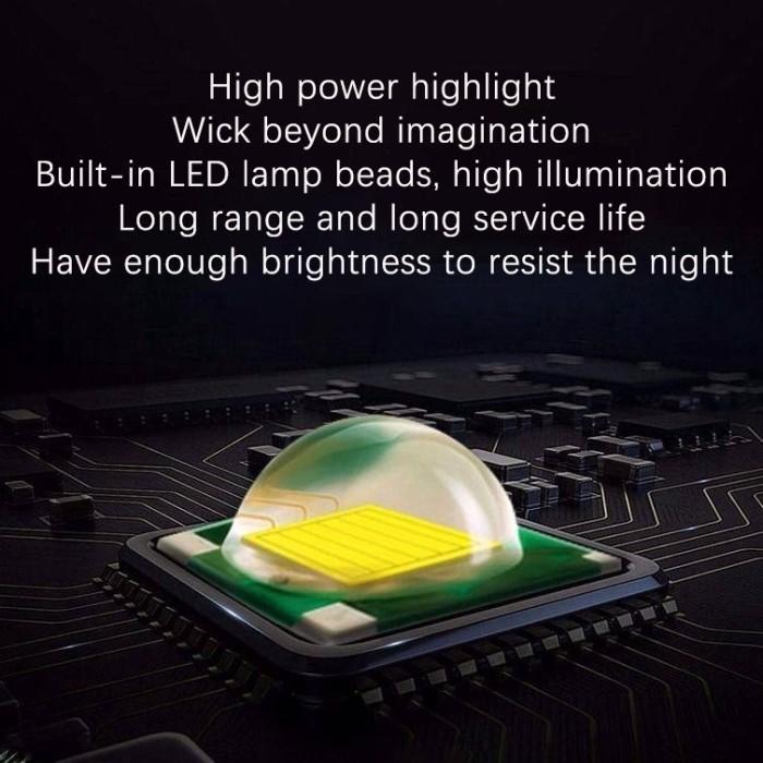 Senter Swat Mini LED 36W / Senter LED POLICE Chargeable / Senter Cas