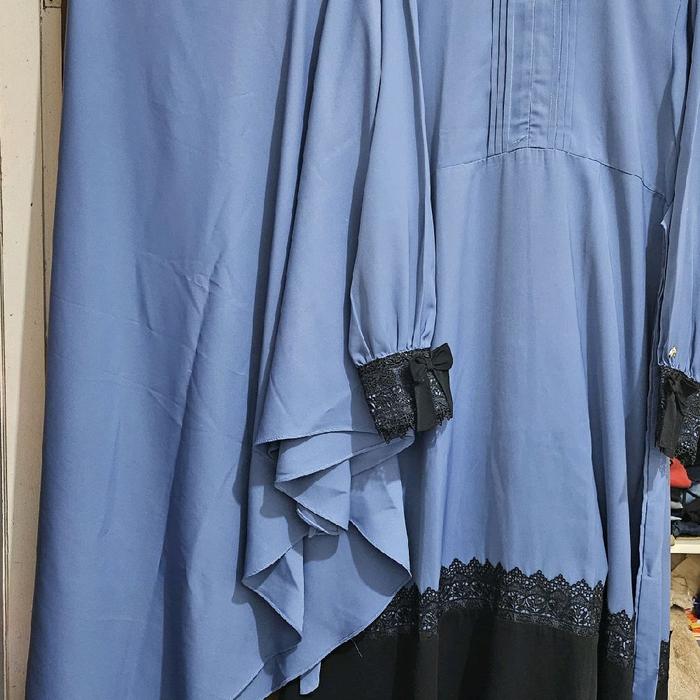 preloved set abaya by Alfi Huraiyah (tanpa cadar)
