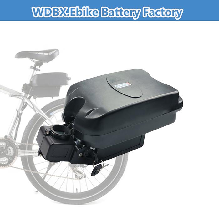 36V 48V Frog Ebike Battery 10Ah 13Ah 15Ah 20Ah 17.5Ah Frog Seat Post For X-Treme Folding Electric Bi