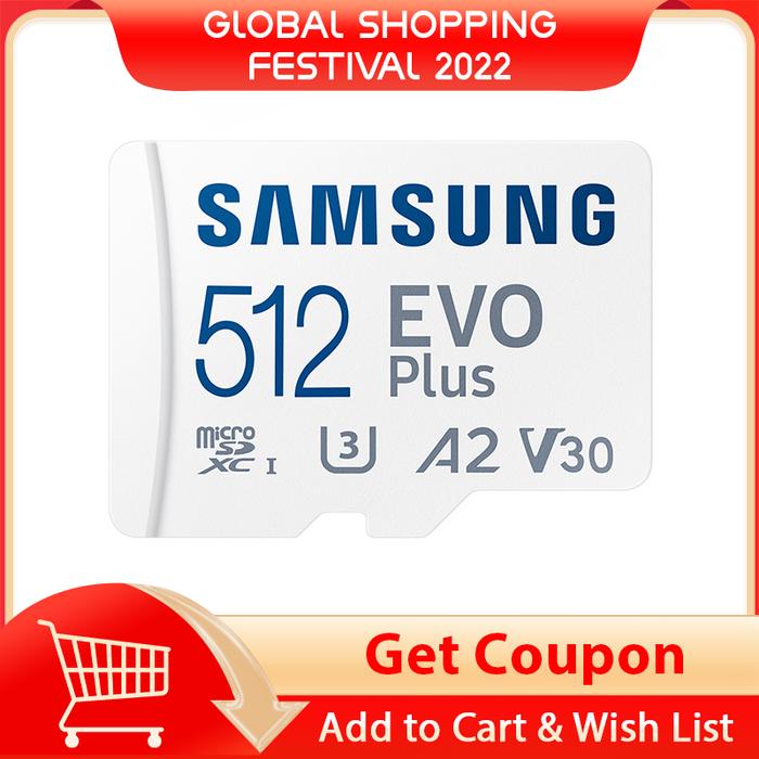 SAMSUNG Microsd Card 256G 128GB 64GB Micro SD Card 512GB Memory Card