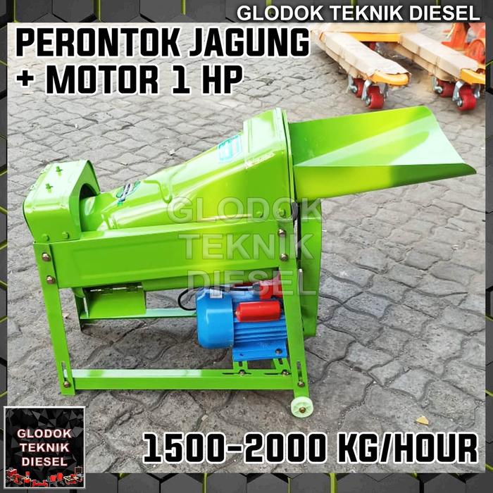 MESIN PEMIPIL JAGUNG LISTRIK MAHKOTA MCT 18-75 / MESIN PERONTOK JAGUNG ELECTRIC KUALITAS TERBAIK