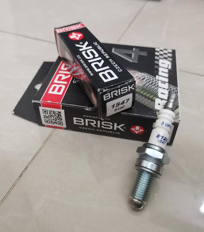 Busi Brisk Racing Cooper Vario 150 Beat Scoopy Spacy Supra x 125 Blade