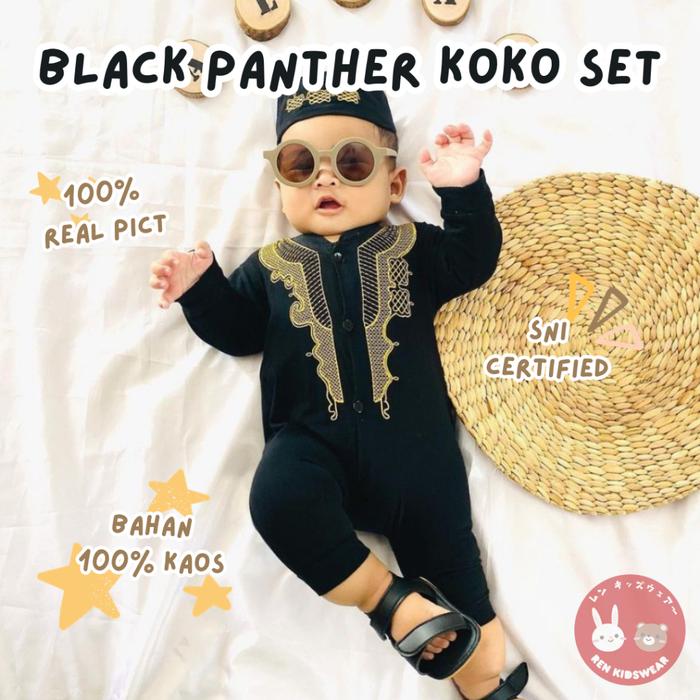 baju koko bayi anak laki laki baju koko born Koko jumper baju muslim anak bayi born 0-12 bulan MIRU 