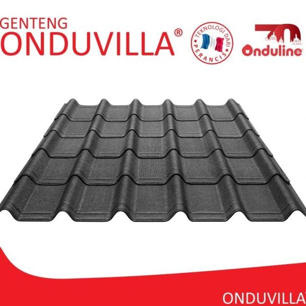 GOMETAL Genteng Onduvilla - Anthracite Black