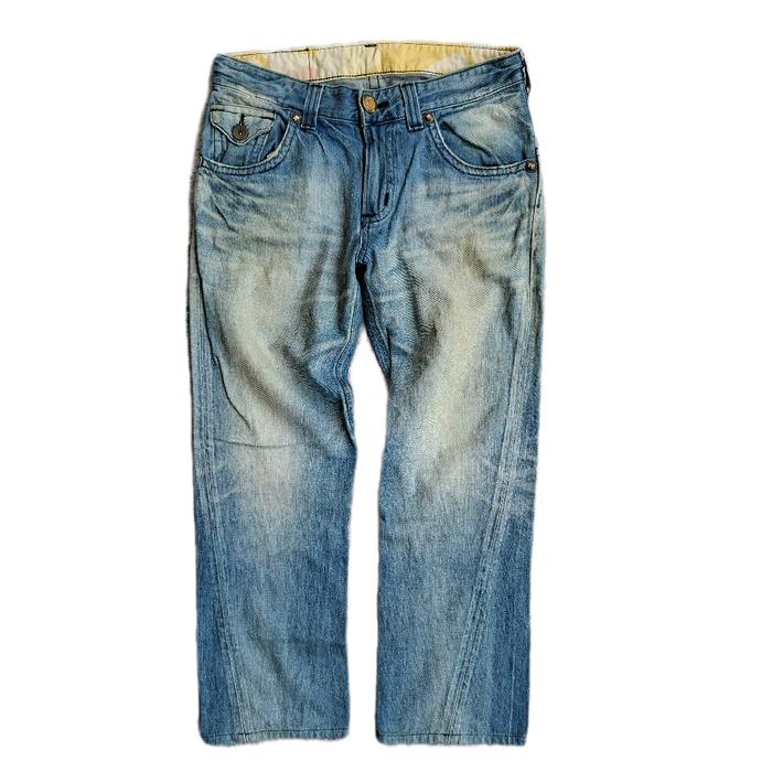 EDWIN BLUE TRIP SIZE TAG 32 LP:88cm P:97cm OL:21cm Jeans Pria Panjang Celana Denim Cowok