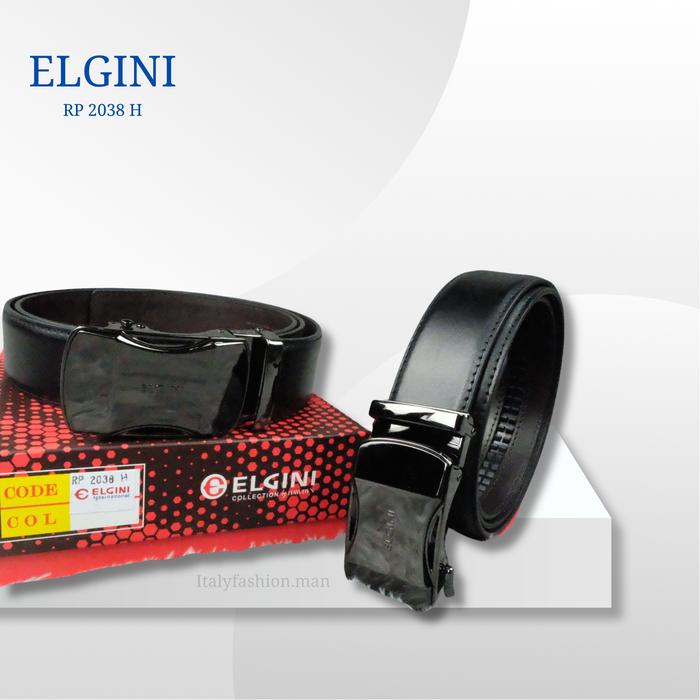 ELGINI Tali Pinggang/Belt Kulit Pria Original 2038