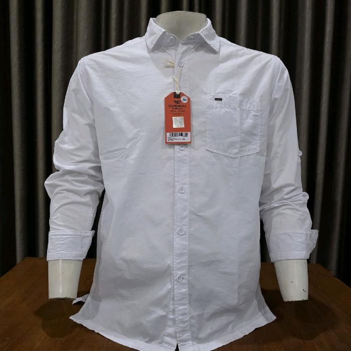 Kemeja Pria Lengan Panjang Cardinal Kasual Premium New Serries Original
