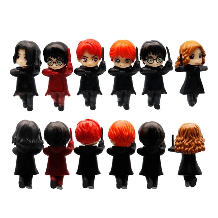 SAngel Blind Box Magic Academy James Harry Potter Mini Figura Ronald Modelo Ornamentos Hermione Phon