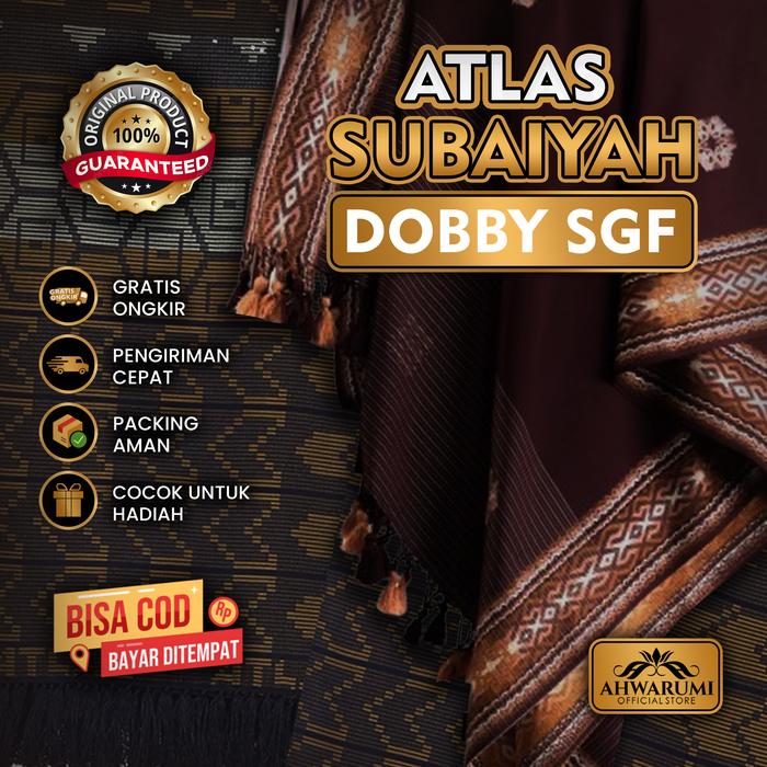 Subaiyah Atlas Motif Dobby SGF Surban Atlas