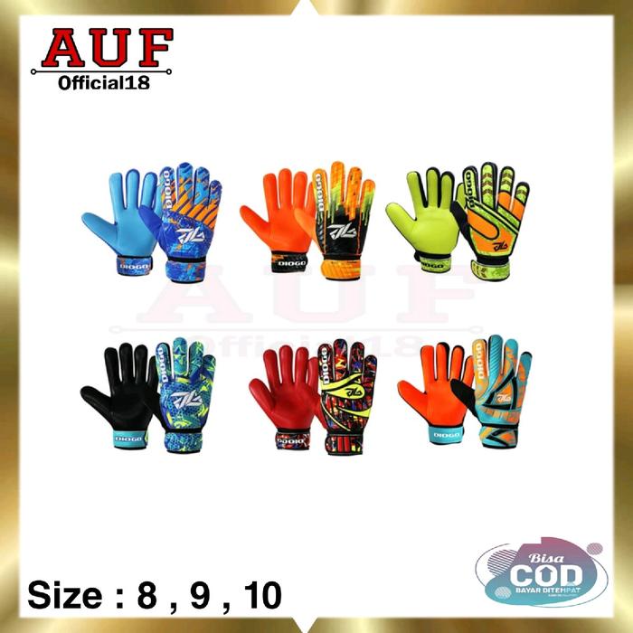 Sarung Tangan Kiper Glove Dewasa Diogo Original Sarung Kiper Futsal Terbaru