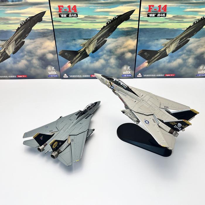 1/100 Scale U.S. NAVY Army F14D F14A F-14 VF-31 Simulation Diecast