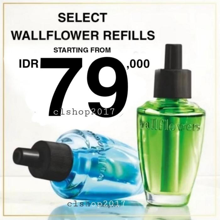 ONSALE❤BBW WALLFLOWER REFILL 24 ML MIX BATH & BODY WORKS JAPANESE CHERRY BLOSSOM CHAMPAGNE TOAST IN 