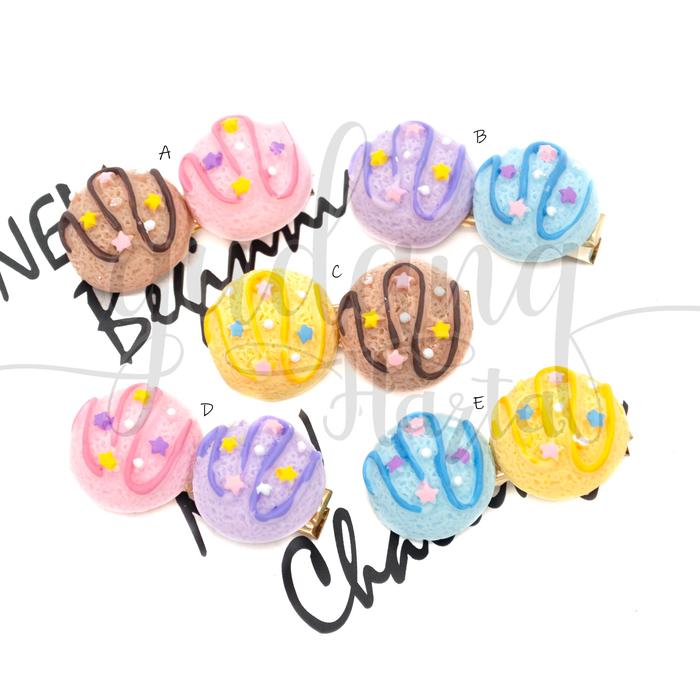 Jepit Rambut Anak Starry Macaron Hairclip Kue Makaron 213004