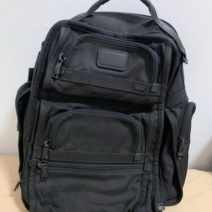 preloved Tumi backpack oraiiiii pemakaian pribadi beli di mall langsung Pria Selempang
