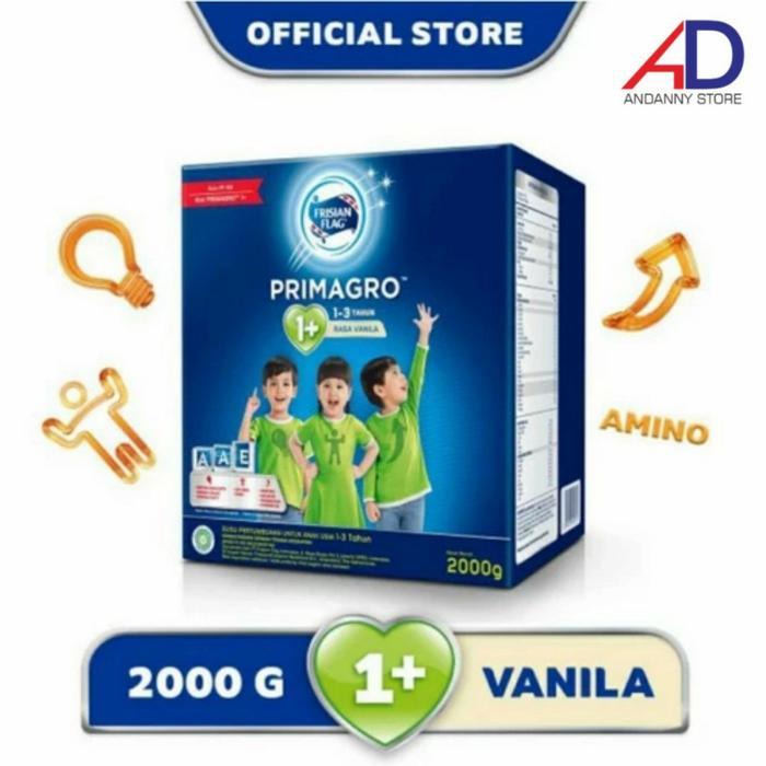 Frisian Flag Primagro 1+ 2000Gr 2Kg / Susu Formula Bayi
