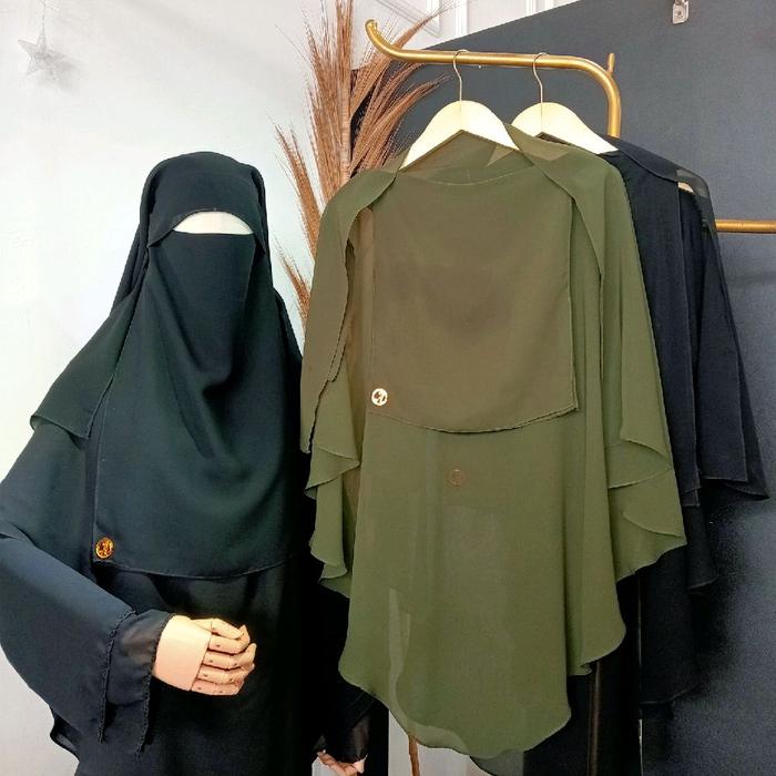 Niqob Yamany Poni Butterfly_Anifahgriyamuslim
