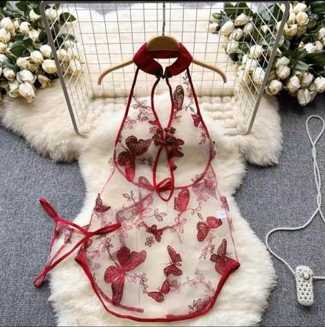 Lingerie Cosplay Cheongsam China Baju Tidur Wanita 3618