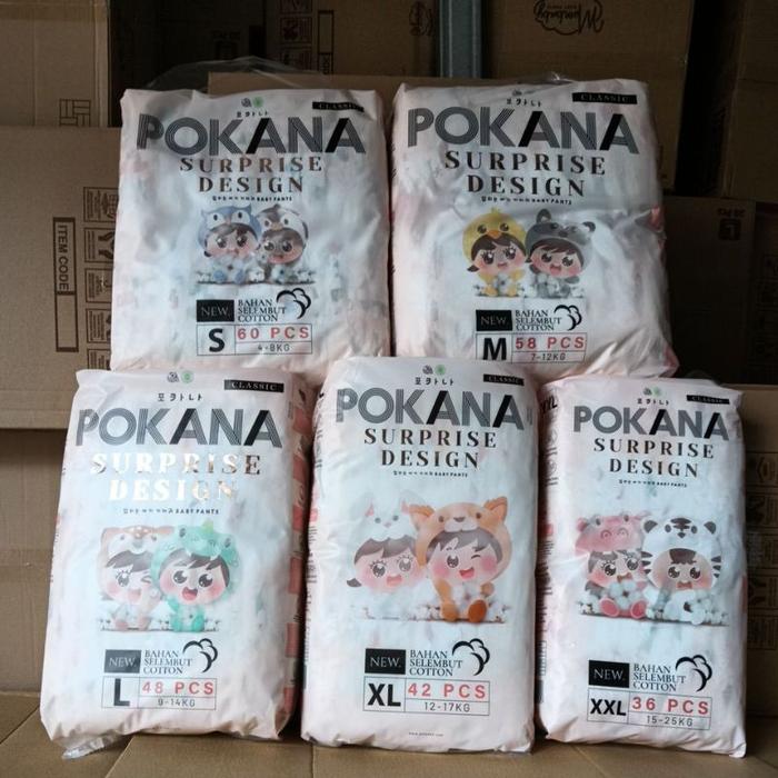 POKANA PANTS S60/M58/L48/XL42/XXL36