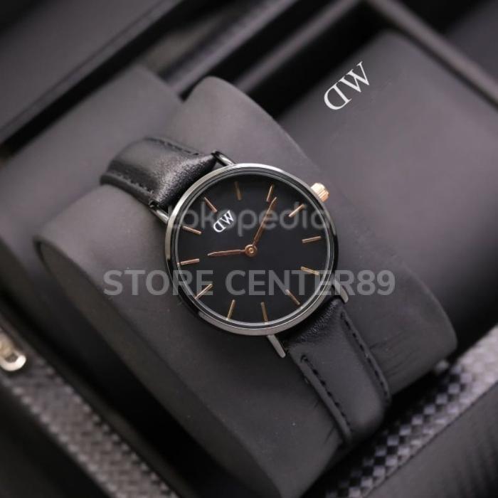 (Cod)Jam Tangan Dw/Jam Tangan Fashion Wanita Dw Tali Kulit-Dw03
