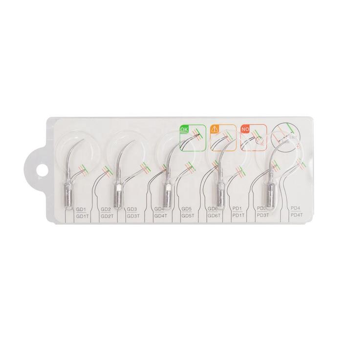 5pcs Dental Ultrasonic Scaler Tip Endodontics Fit For SATELEC
