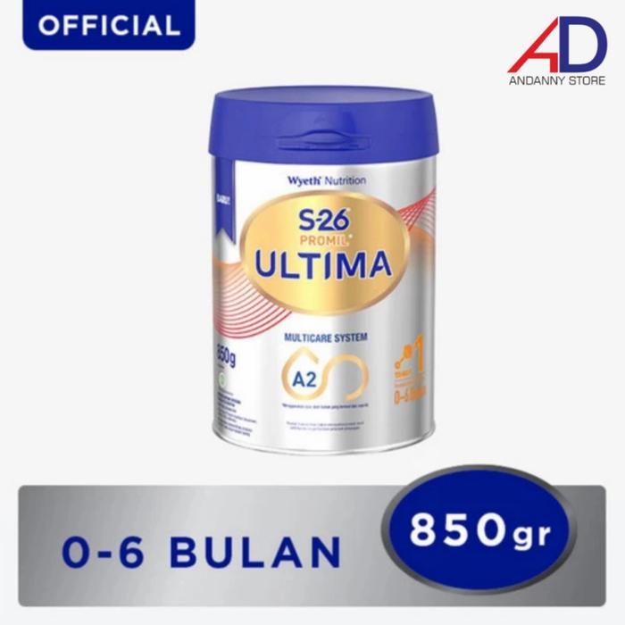 S-26 Promil Ultima Tahap 1 850g Susu Formula Bayi