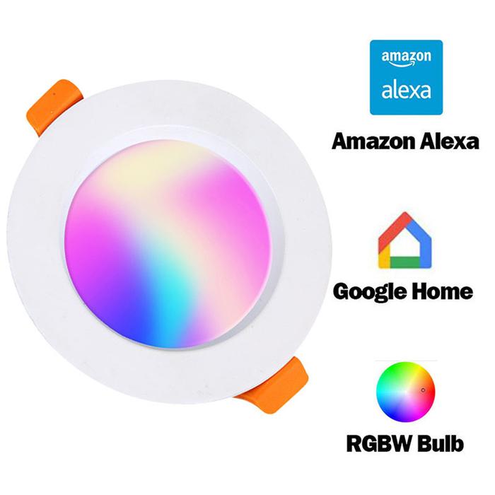 Wifi Downlight Led Light App Control Smart Downlight Music Mode Round