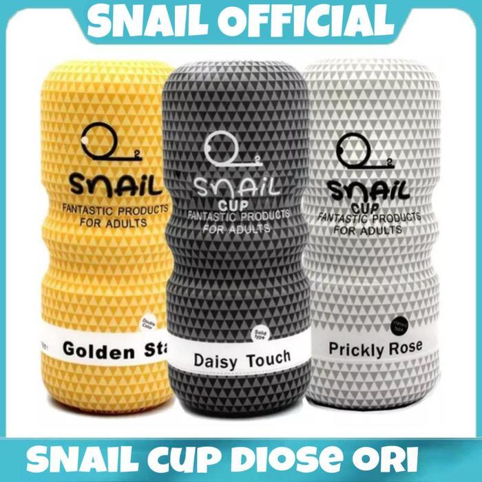 Jes~ Snail Cup Pria - Hitam Kuning Putih