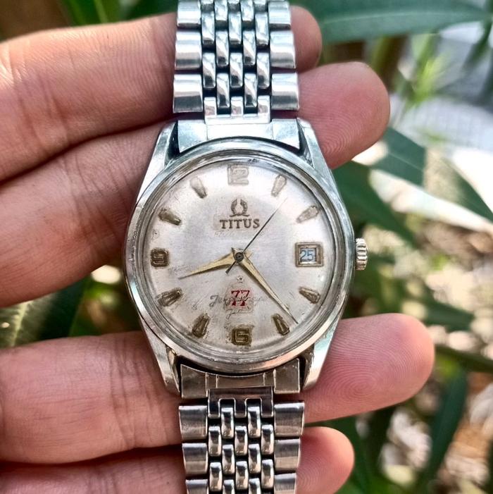 Jam Tangan Pria Titus 77 Jetpower Automatic Original