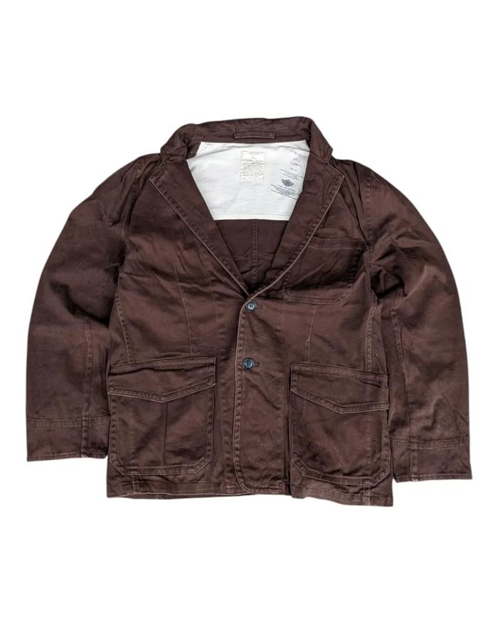Jaket Outer Pria GLOBAL WORK Coklat Original Size M