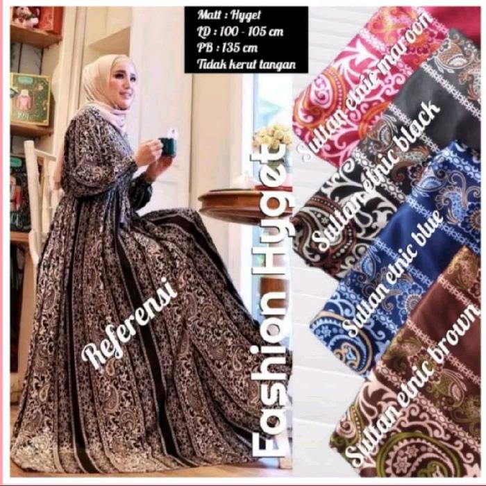 Gamis hyget sultan etnic
