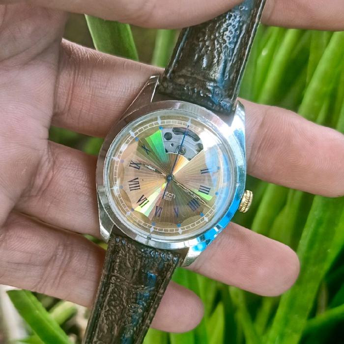 Jam Tangan Swatch Automatic Eismeer Original