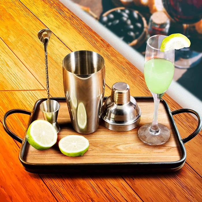 3PCS/SET Cocktail Shaker Bar Set Professional Margarita Mixer Drink