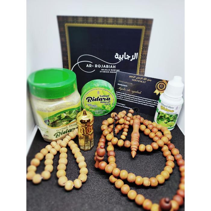 Terbaru PAKET Tasbih Bidara Arab/Sidr asli bersertifikat sudah di ru'yah syar'i  Grade A ukuran 8 mm