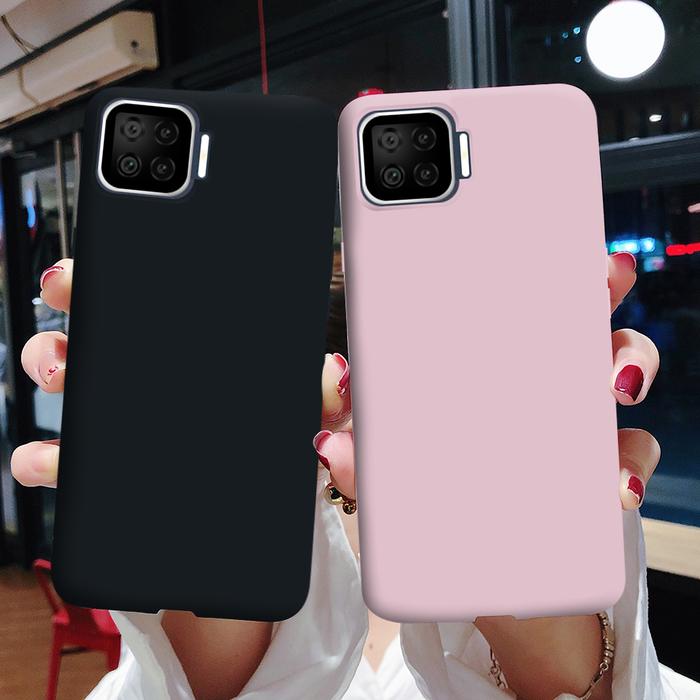 For OPPO Reno 4 Lite Case For OPPO F17 Pro Case Silicone Fundas Soft
