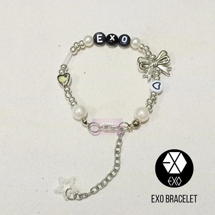 EXO BRACELET - Gelang Friendship Nama Member EXO EXO-L