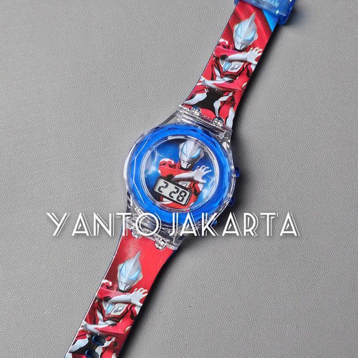 Jam Tangan Anak Unicorn Musik Lampu Warna Warni